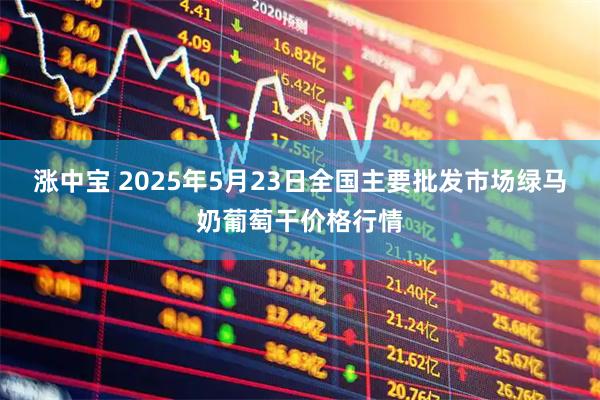 涨中宝 2025年5月23日全国主要批发市场绿马奶葡萄干价格行情