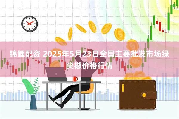 锦鲤配资 2025年5月23日全国主要批发市场绿尖椒价格行情