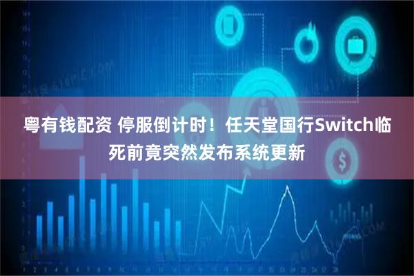 粤有钱配资 停服倒计时！任天堂国行Switch临死前竟突然发布系统更新